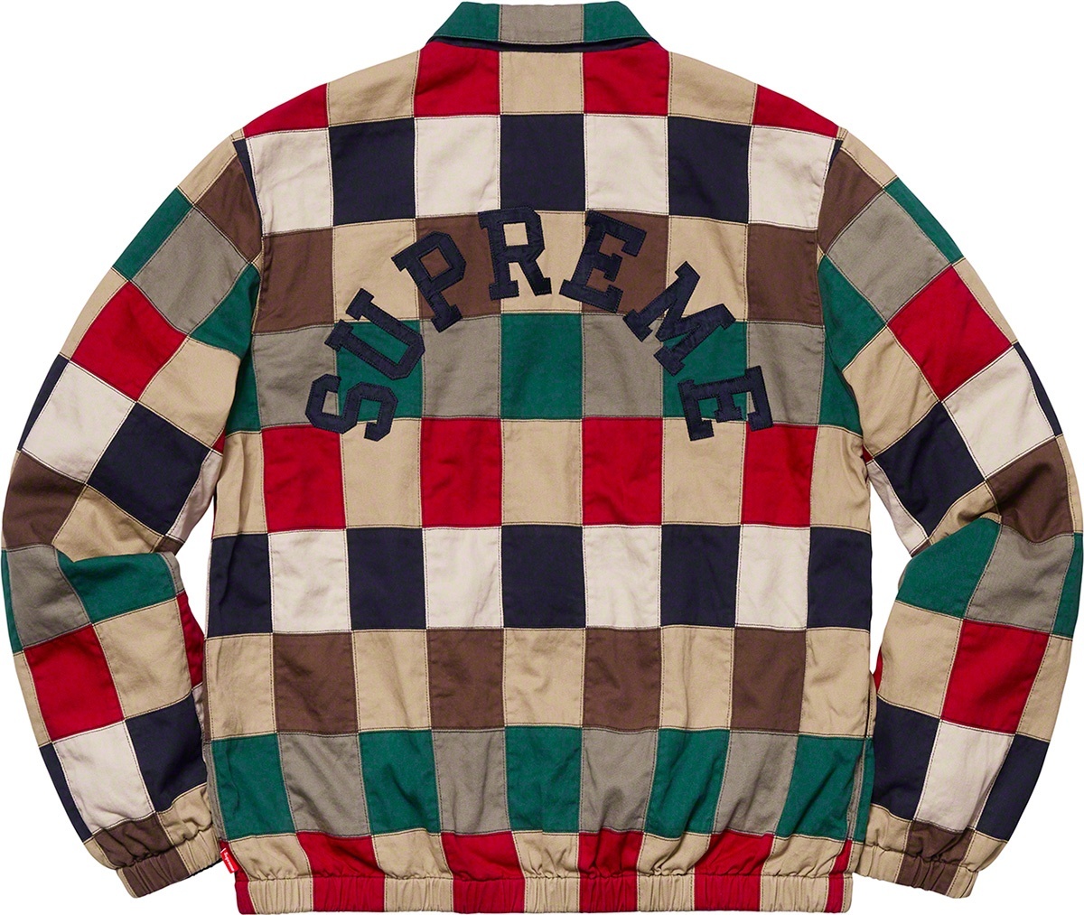 Patchwork Harrington Jacket view 5